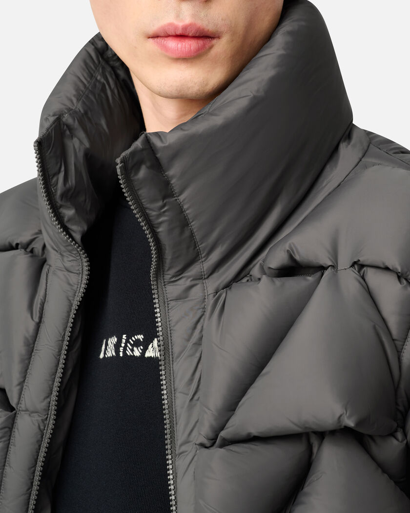 Knit Puffer Jacket axel arigato Knit Puffer Jacket Ash Grey