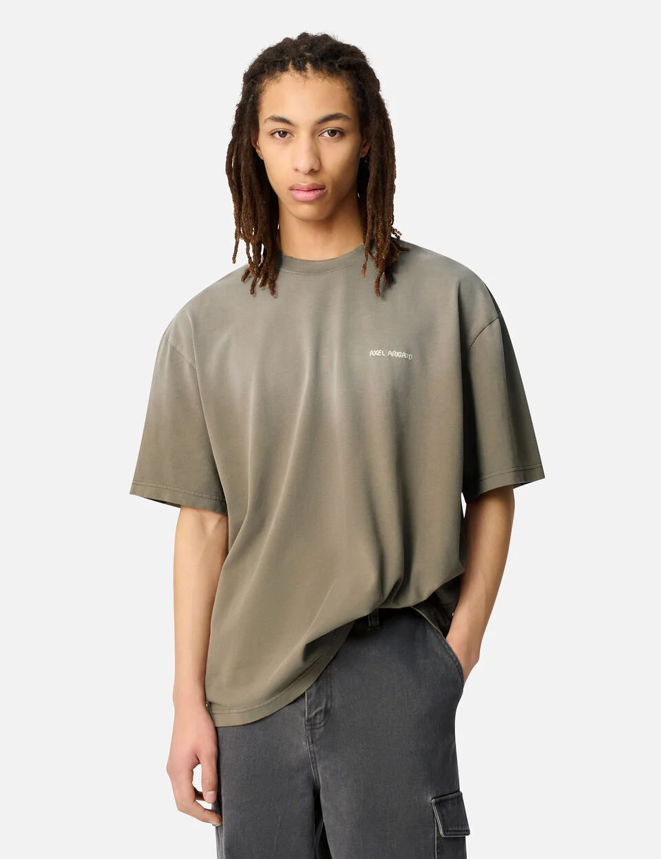 Gradient T-Shirt axel arigato Gradient T-Shirt Cedar Brown