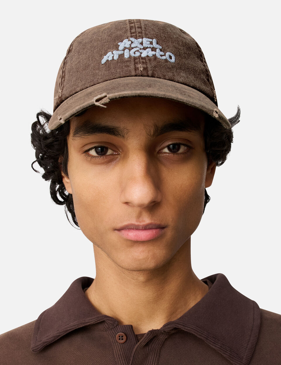 Floral Washed Cap axel arigato Floral Washed Cap Brown