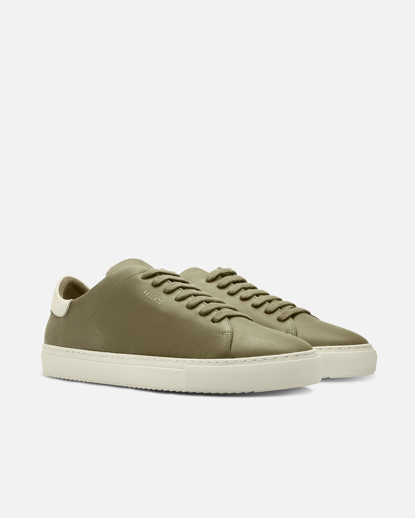 Clean 90 Sneaker axel arigato Clean 90 Sneaker Dark Green/Light Beige