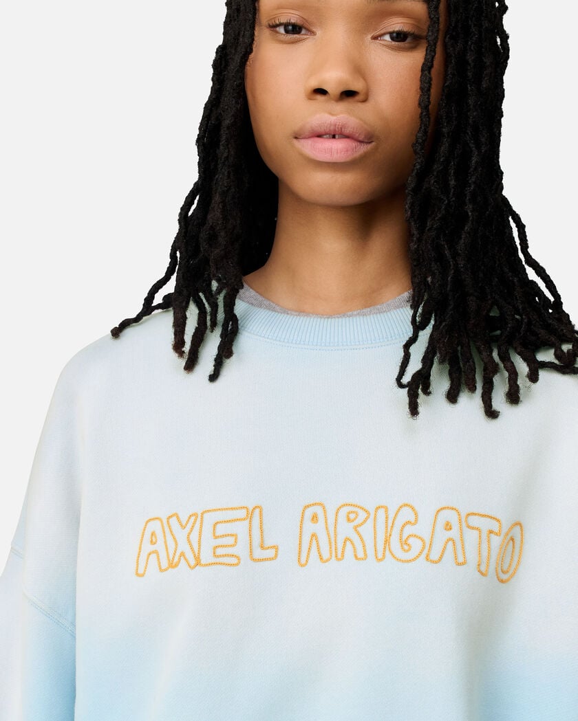 Rue Sweatshirt axel arigato Rue Sweatshirt Powder Blue