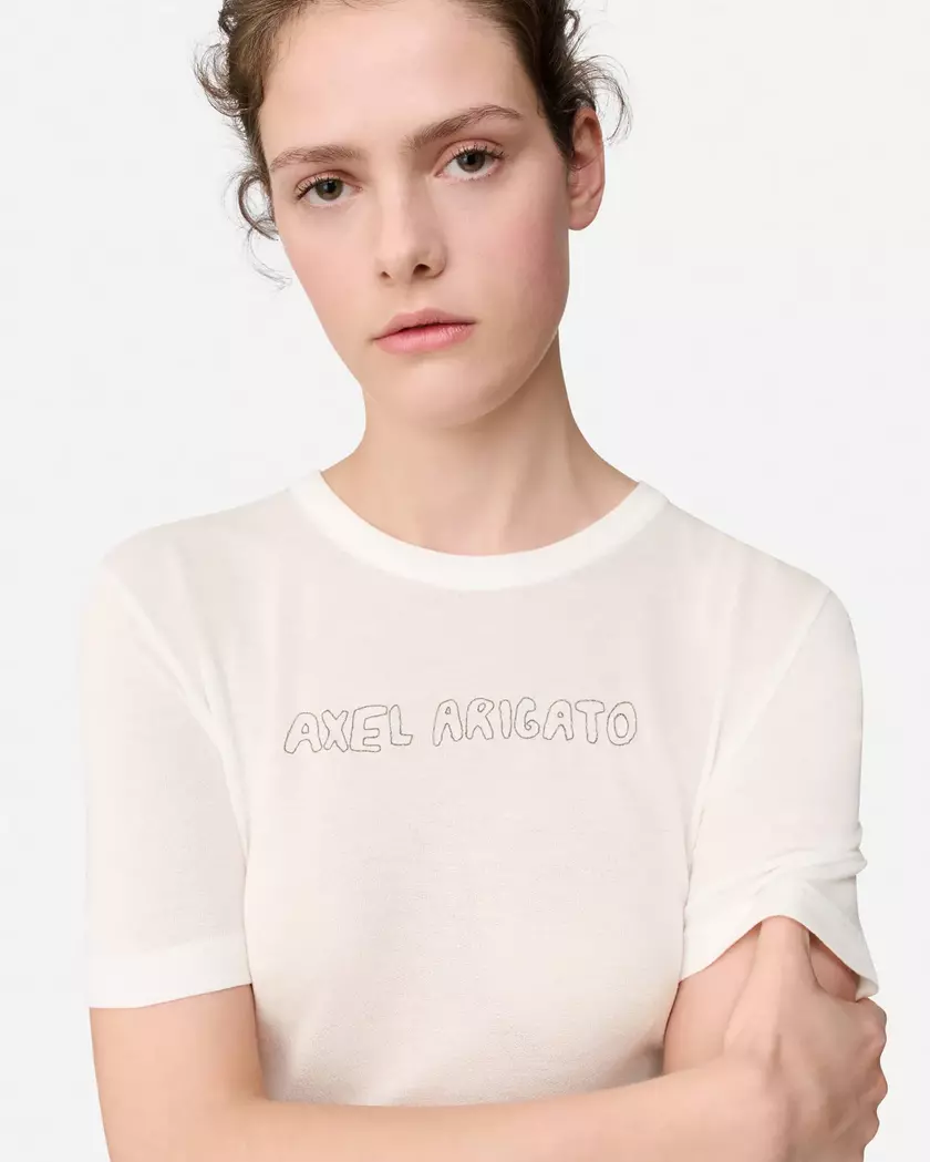 Arigato Sheer Top axel arigato Arigato Sheer Top White