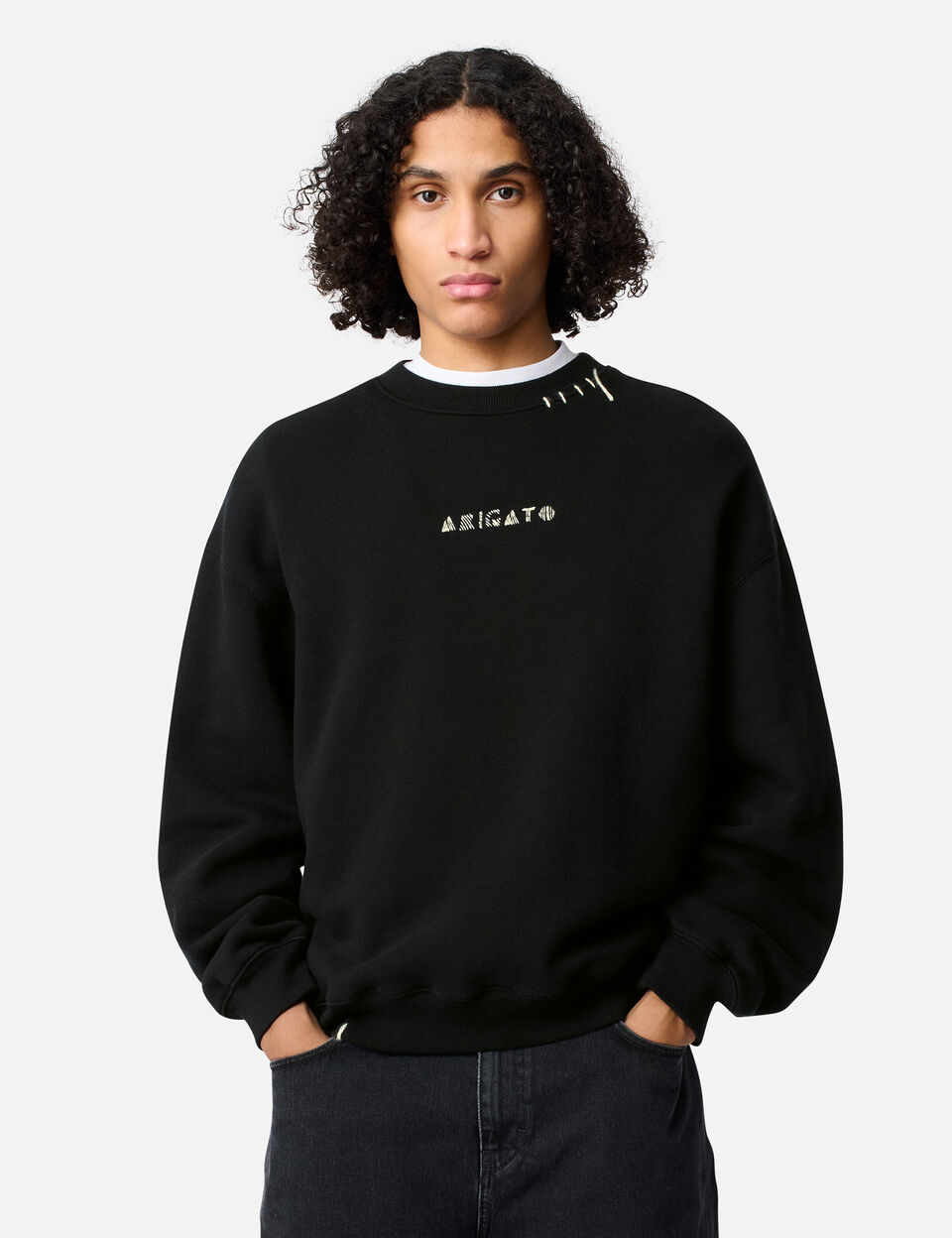 Loops Sweatshirt axel arigato Loops Sweatshirt Black