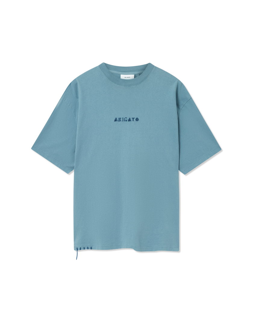 Threaded T-Shirt axel arigato Threaded T-Shirt Dusty Blue