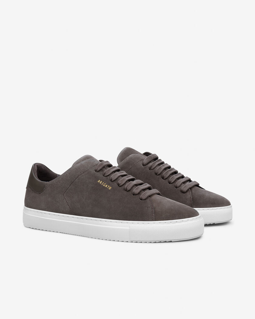 Clean 90 Suede Sneaker axel arigato Clean 90 Suede Sneaker Dk Brown/White