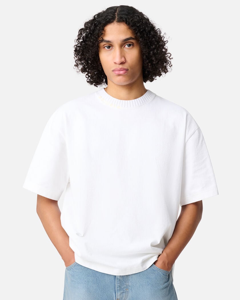 Apex Ribbed T-Shirt axel arigato Apex Ribbed T-Shirt White