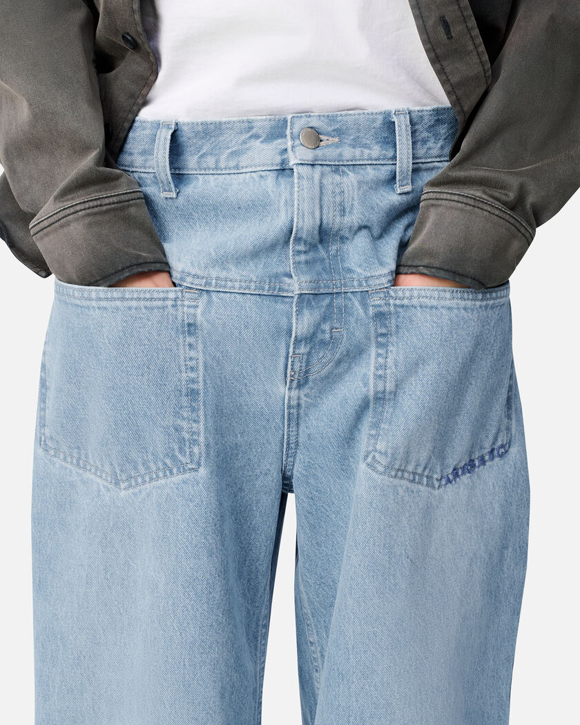 Invert Relaxed Jeans axel arigato Invert Relaxed Jeans Light Blue