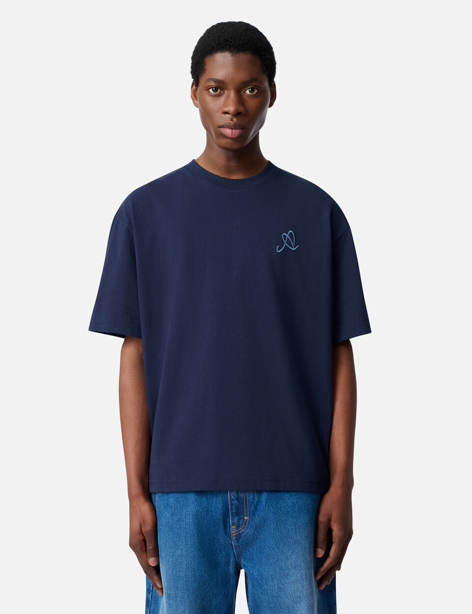 Stitch A T-Shirt axel arigato Stitch A T-Shirt Navy