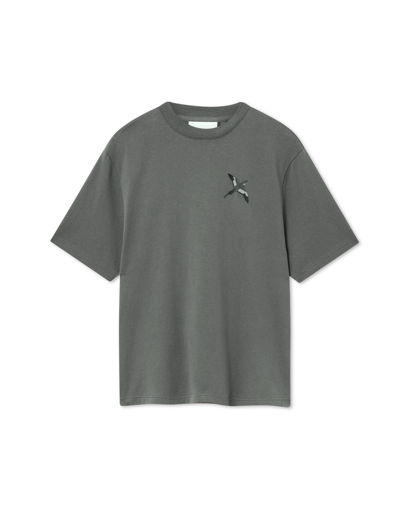 Micro Bee Bird T-Shirt axel arigato Micro Bee Bird T-Shirt Steel Grey