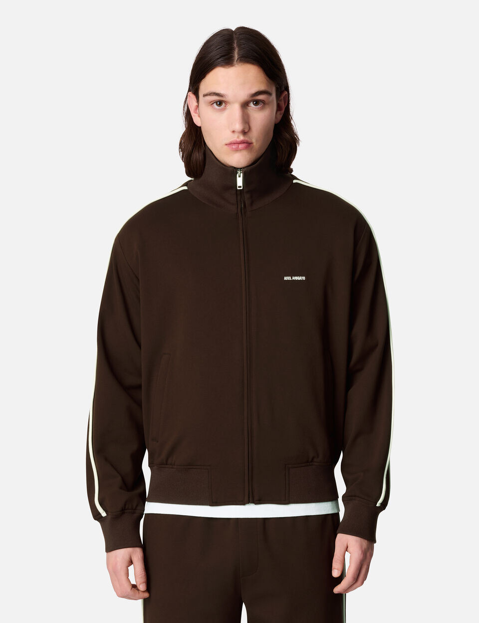 Curb Track Jacket axel arigato Curb Track Jacket Brown