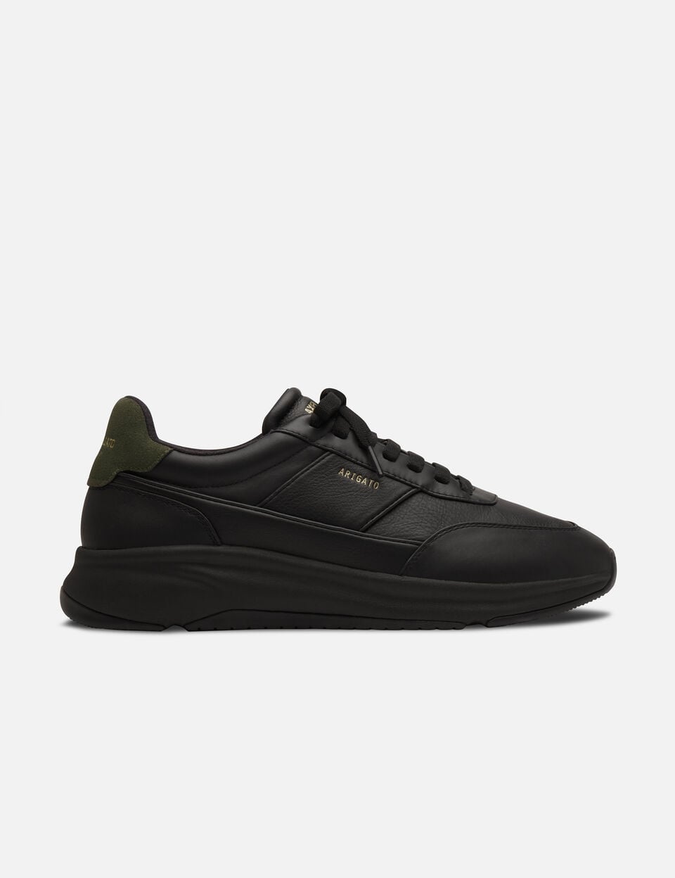 Genesis Neo Leather Runner axel arigato Genesis Neo Leather Runner Black/Dark Green