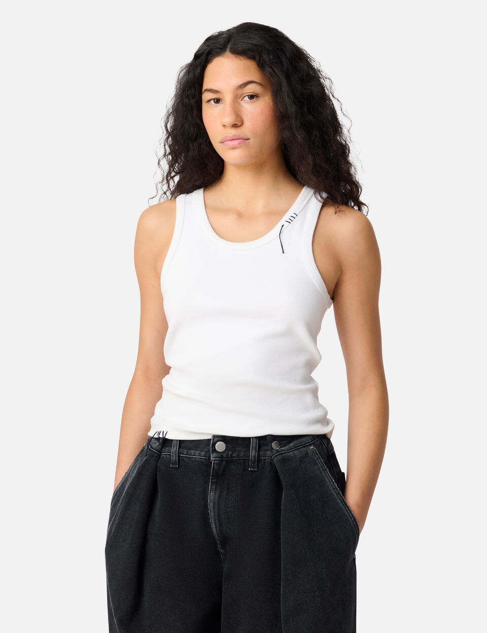 Traced Tank Top axel arigato Traced Tank Top White