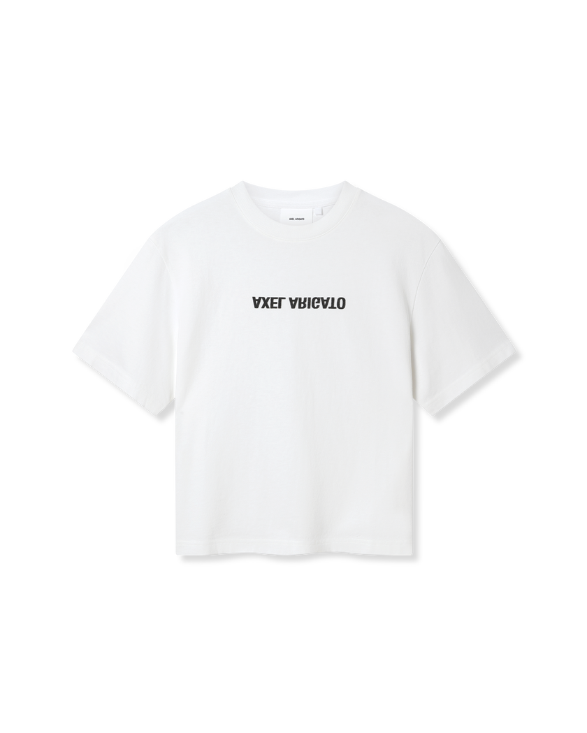 Bubble T-Shirt axel arigato Distort T-Shirt White