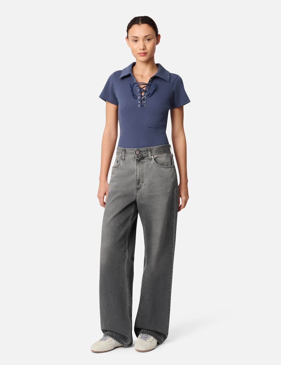 Lidia Straight Jeans axel arigato Lidia Straight Jeans Grey
