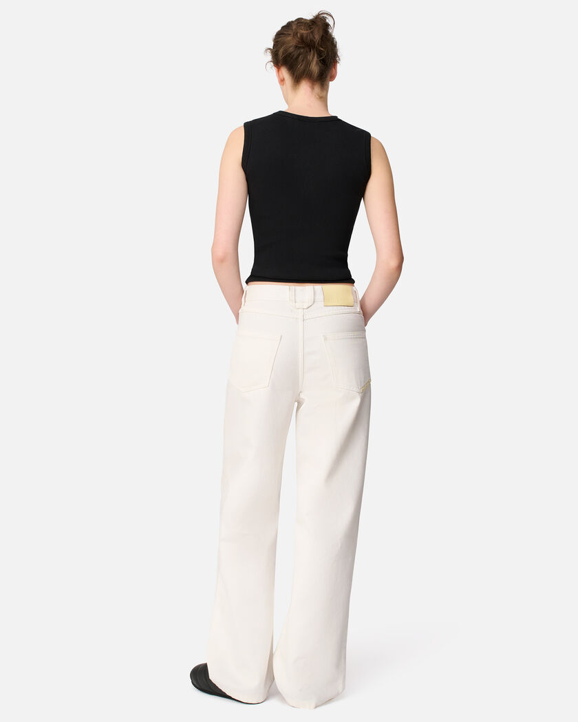 Lidia Straight Jeans axel arigato Lidia Straight Jeans White