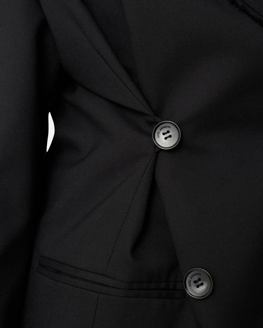 Thea Frayed Blazer axel arigato Thea Frayed Blazer Black
