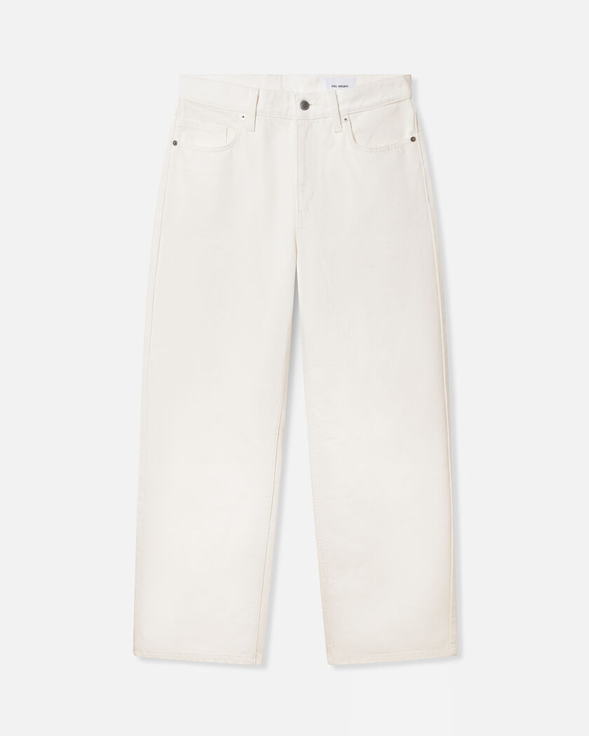 Lidia Straight Jeans axel arigato Lidia Straight Jeans White