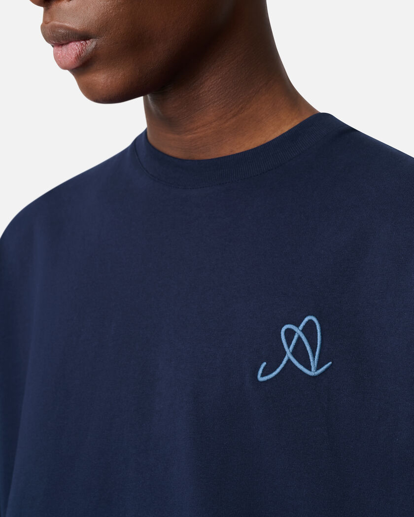 Stitch A T-Shirt axel arigato Stitch A T-Shirt Navy