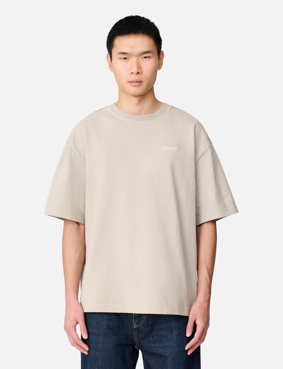 Honor Washed T-Shirt axel arigato Honor T-Shirt Stone