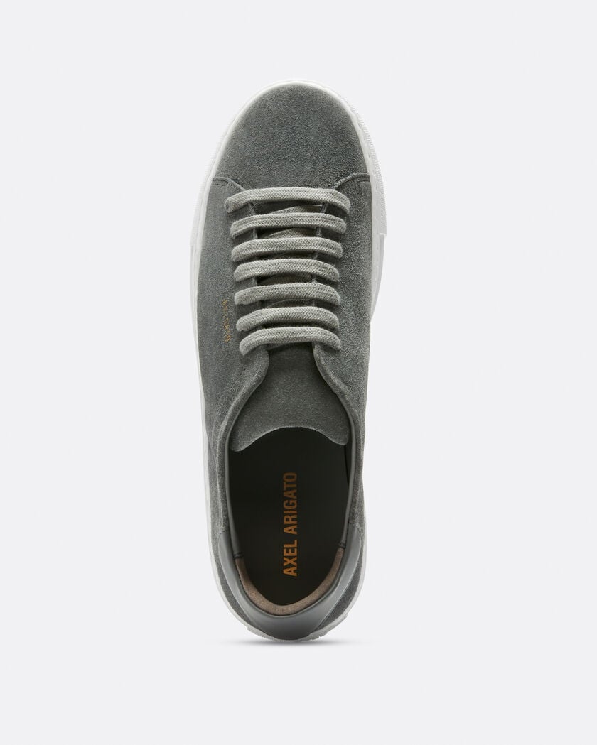 Clean 90 Suede Sneaker axel arigato Clean 90 Suede Sneaker Dark Grey/White