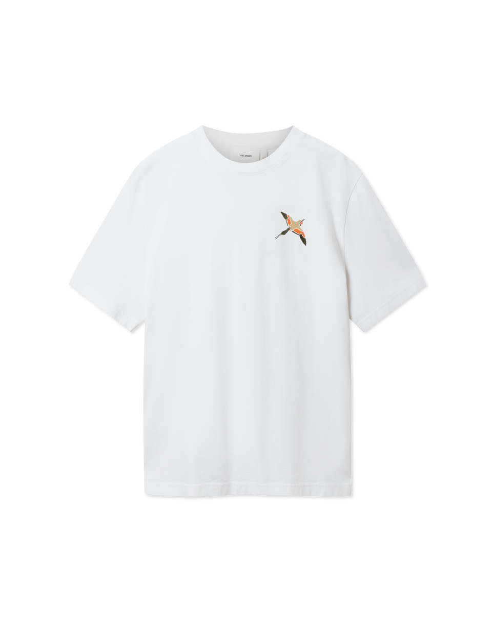 Micro Bee Bird T-Shirt axel arigato Micro Bee Bird T-Shirt White/Orange