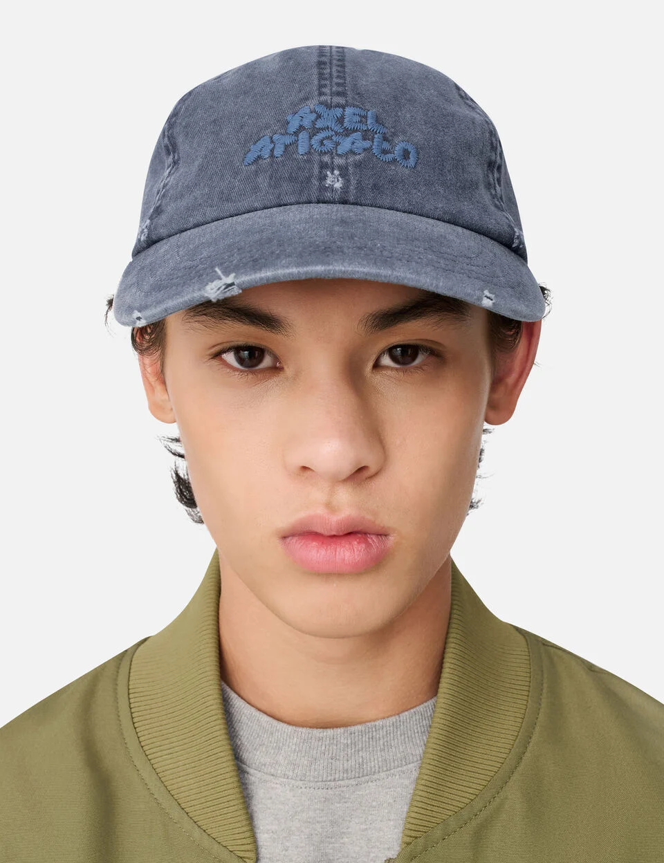 Floral Washed Cap axel arigato Floral Washed Cap Navy
