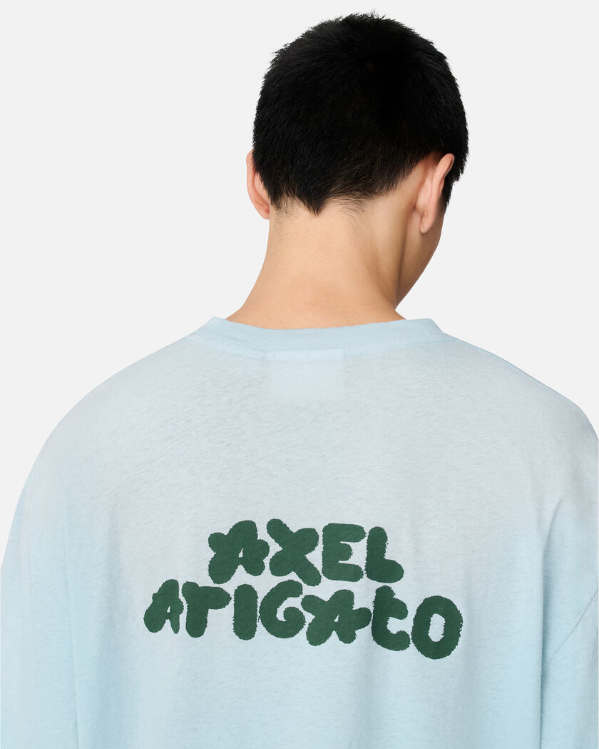 Bubble Reverse T-Shirt axel arigato Bubble Reverse T-Shirt Sterling Blue