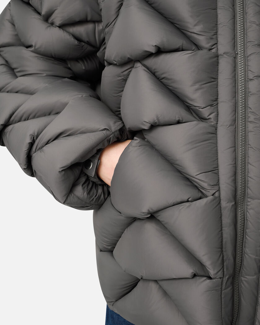 Knit Puffer Jacket axel arigato Knit Puffer Jacket Ash Grey