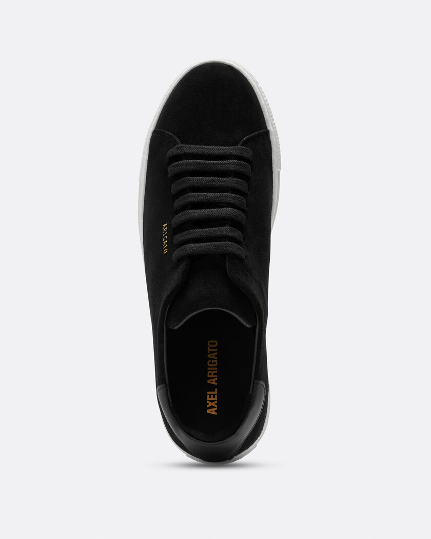 Clean 90 Suede Sneaker axel arigato Clean 90 Suede Sneaker Black/White