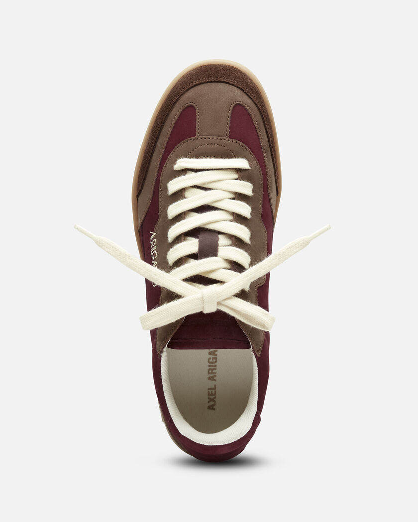 Dice T-Toe Sneaker axel arigato Dice T-Toe Sneaker Burgundy/Brown