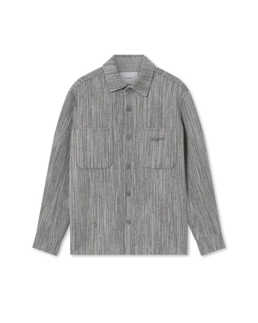 Aidan Striped Shirt axel arigato Aidan Striped Shirt Grey