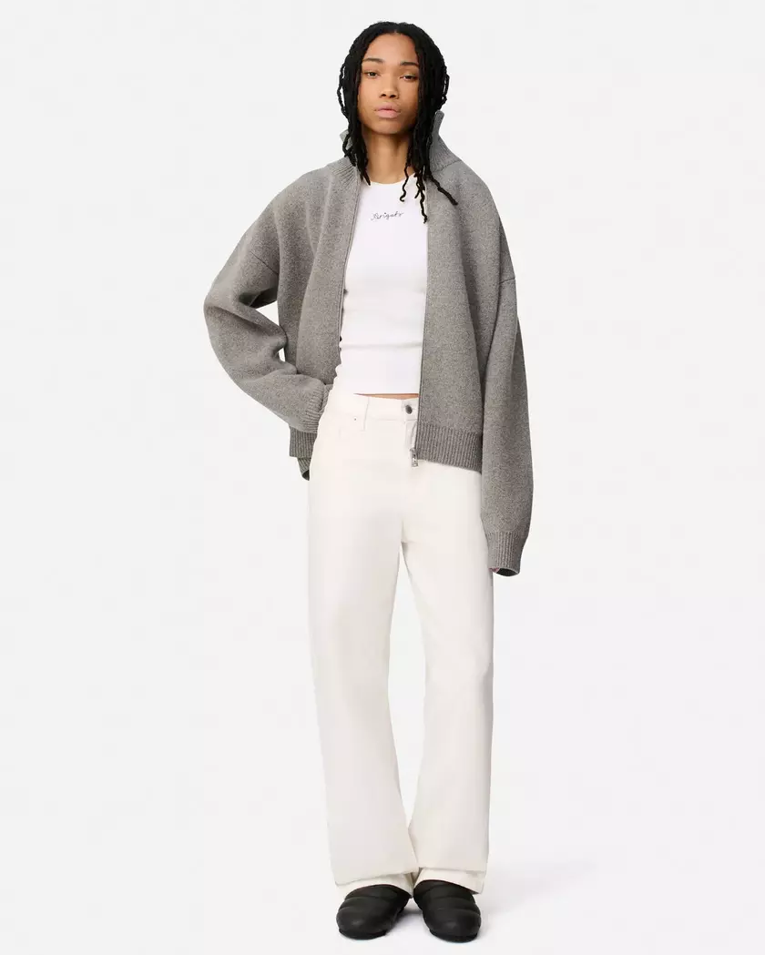 Scoop Ribbed Tank axel arigato Scoop Ribbed Tank White