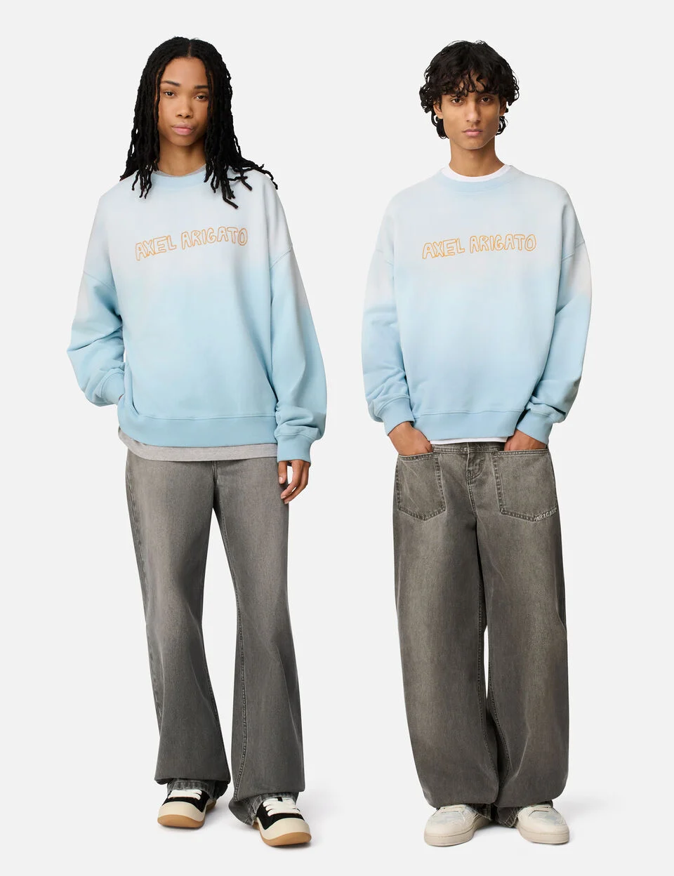 Rue Sweatshirt axel arigato Rue Sweatshirt Powder Blue
