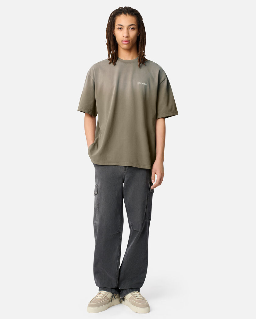 Gradient T-Shirt axel arigato Gradient T-Shirt Cedar Brown