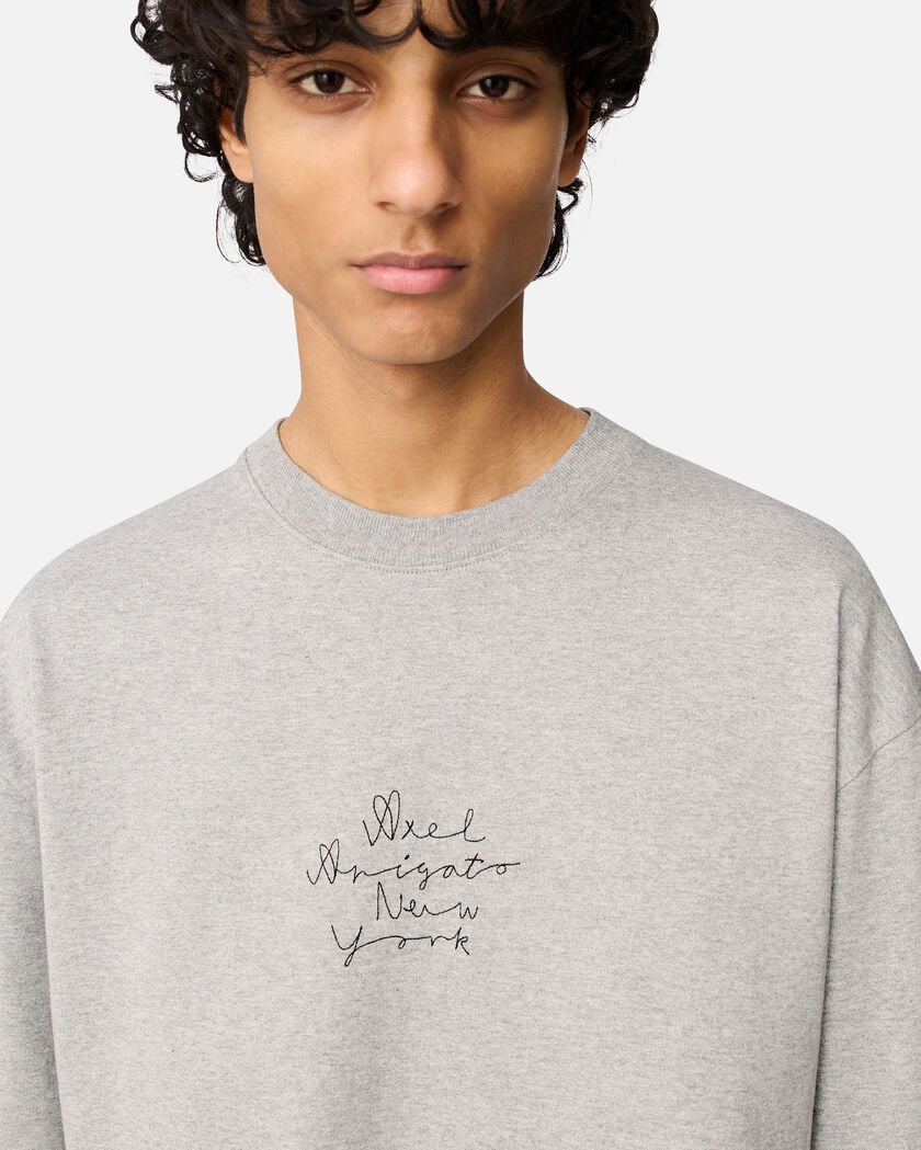 London City T-Shirt axel arigato New York City T-Shirt Grey Melange