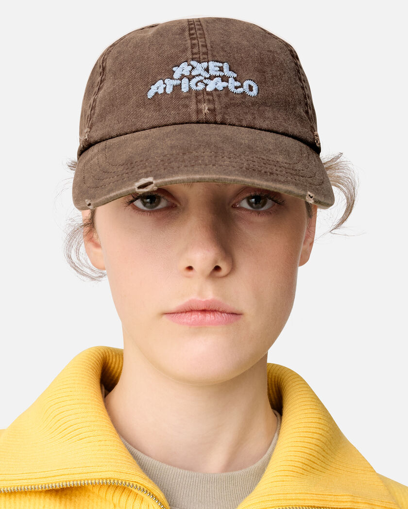 Floral Washed Cap axel arigato Floral Washed Cap Brown
