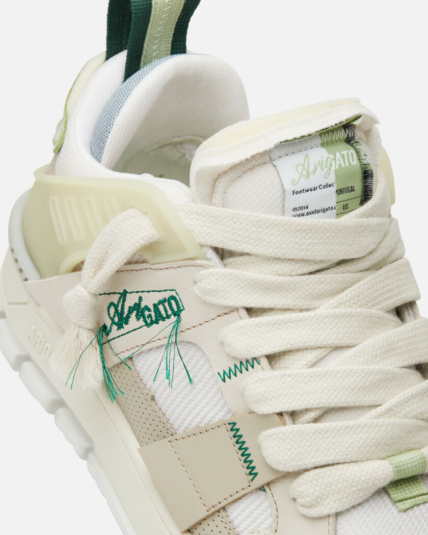 Area Patchwork Sneaker axel arigato Area Patchwork Sneaker Dark Beige/Light Green