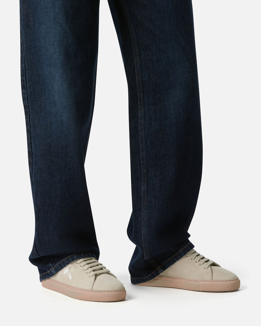 Clean 90 B Bird Sneaker axel arigato Clean 90 B Bird Sneaker Grey/Light Pink