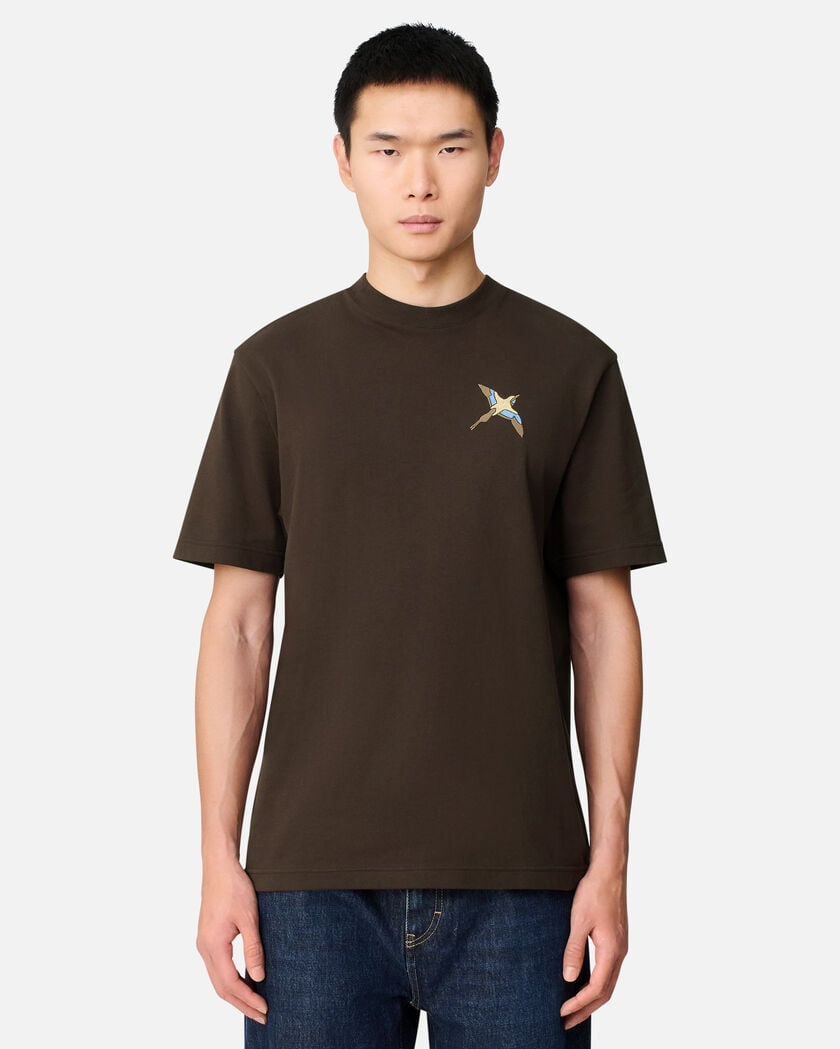 Micro Bee Bird T-Shirt axel arigato Micro Bee Bird T-Shirt Dark Brown