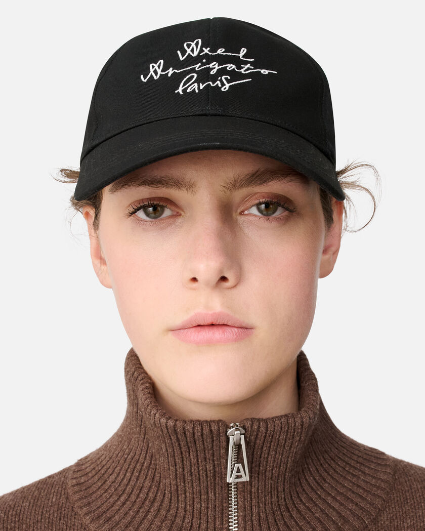 Scribble London Cap axel arigato Scribble Paris Cap Black