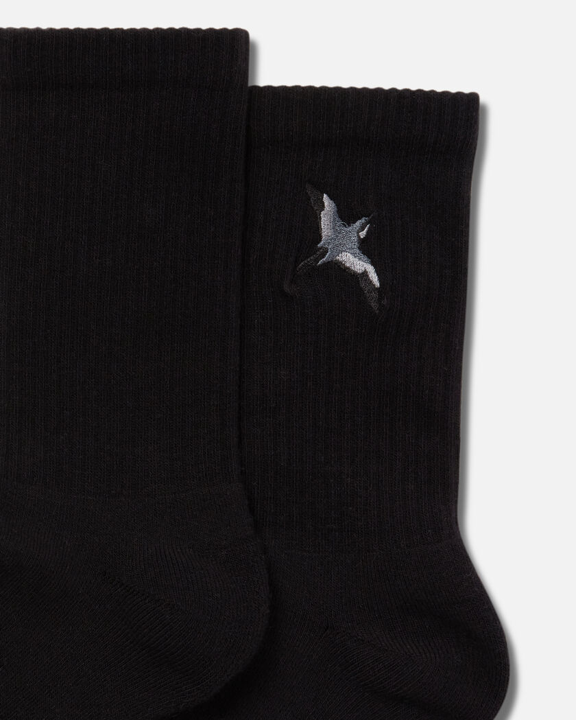 Bee Bird Tube Socks axel arigato Bee Bird Tube Socks Black