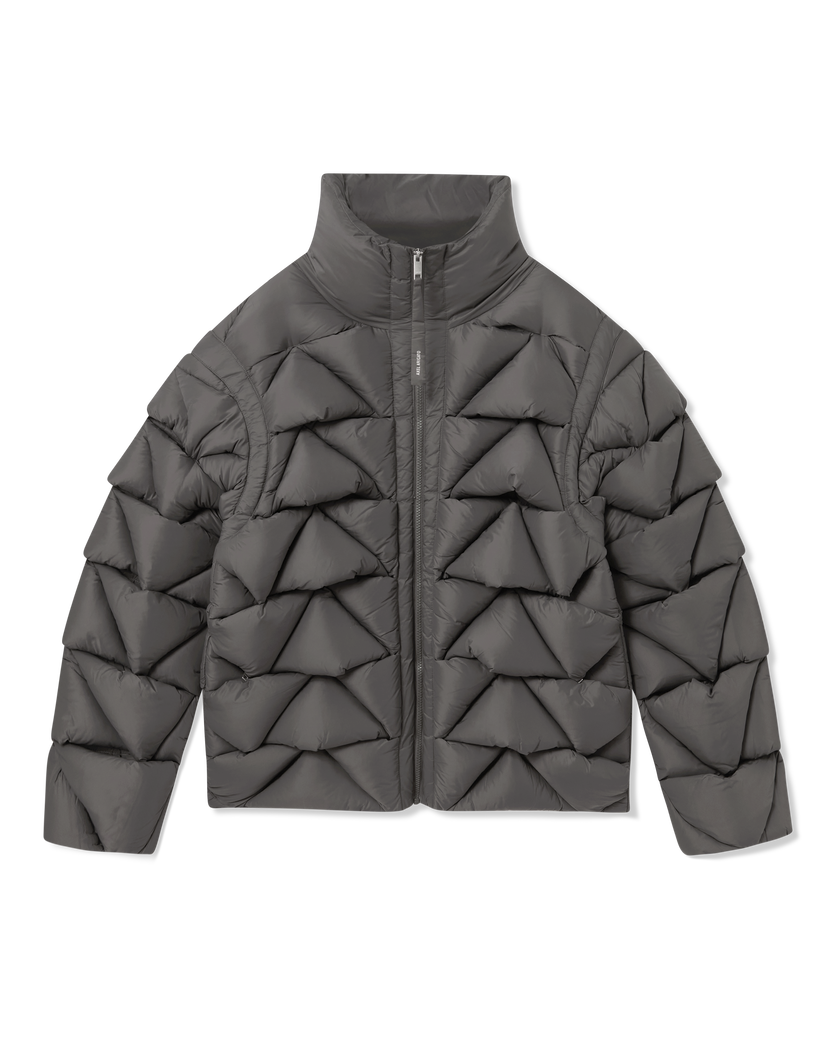 Knit Puffer Jacket axel arigato Knit Puffer Jacket Ash Grey