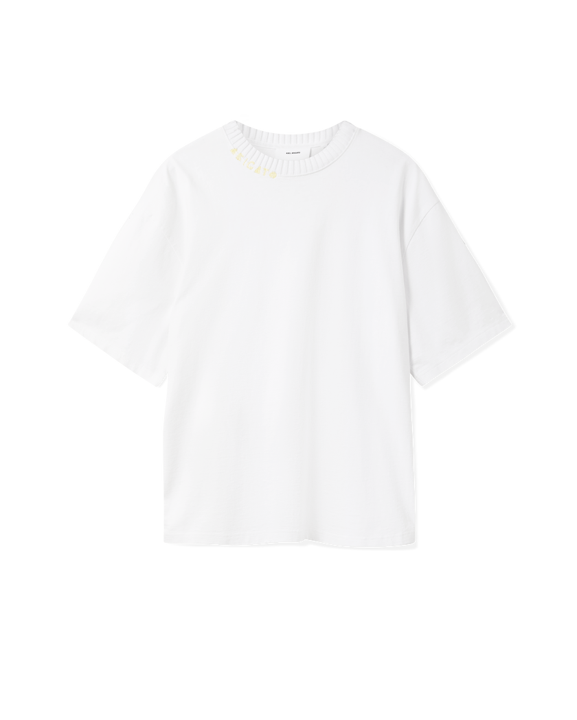 Apex Ribbed T-Shirt axel arigato Apex Ribbed T-Shirt White